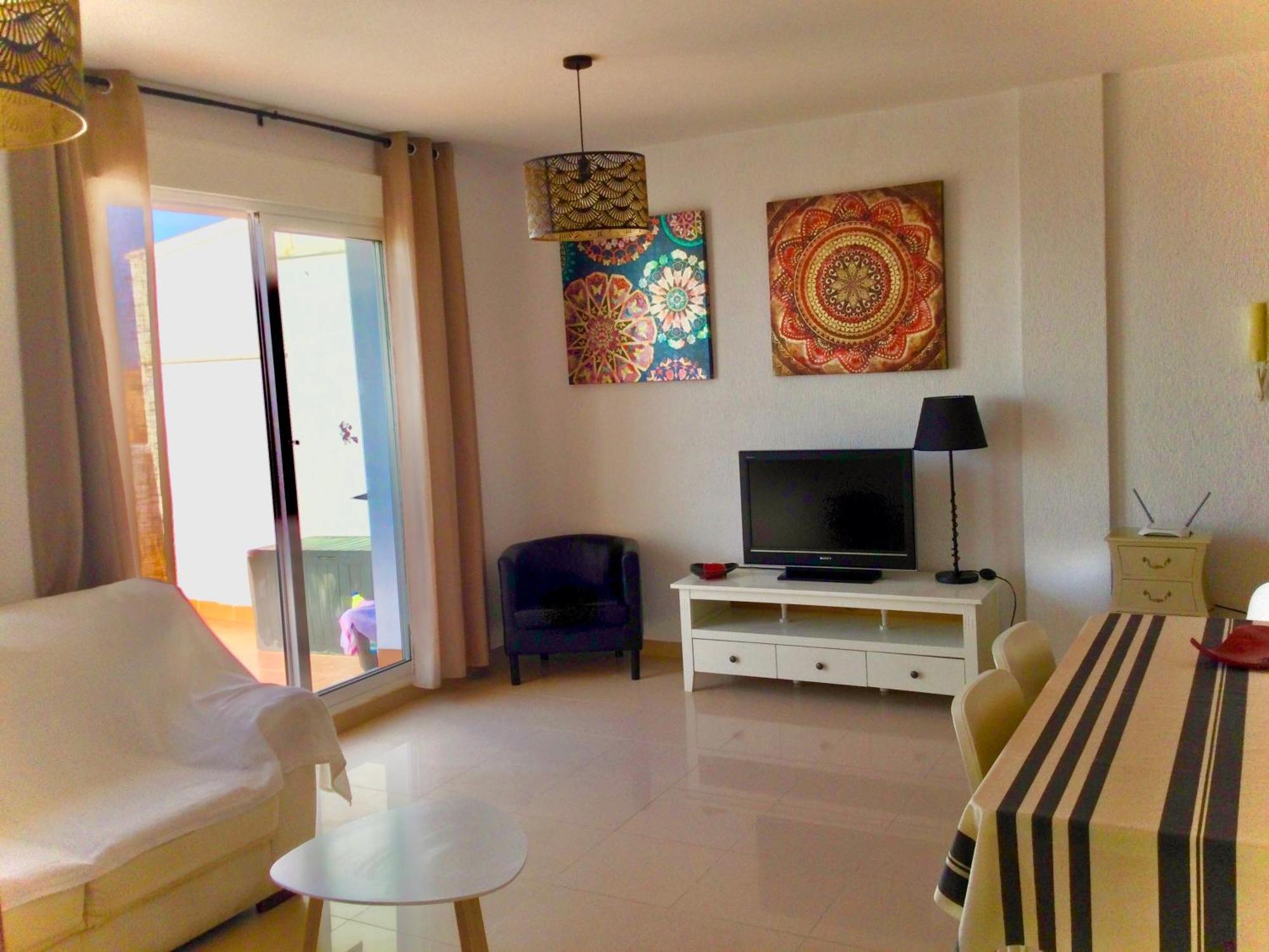 Ferienwohnung La Perla Azul Playa - Terraza Al Sol Roquetas de Mar Zimmer foto
